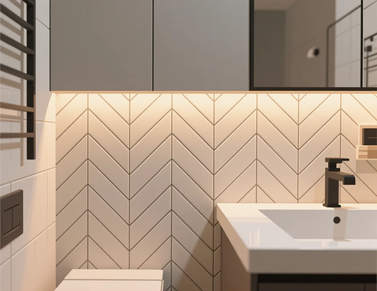 Ceramic tile installation