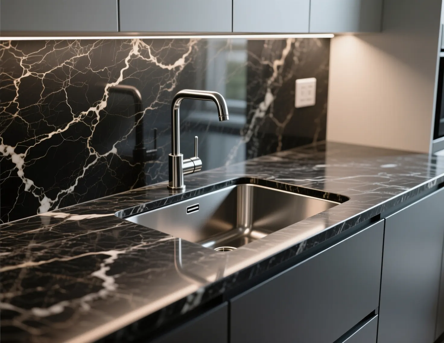 Granite countertop installation
