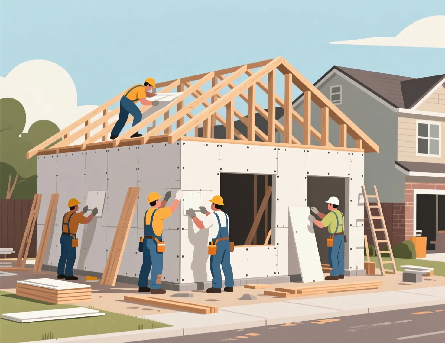 General construction project